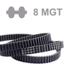 Timing belt double sided Twin Power® section 8MGT belt width 85 mm